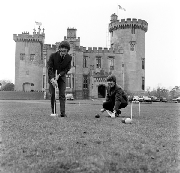 John Lennon et George Harrison
