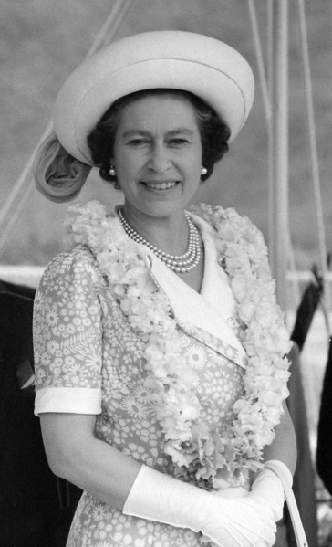 La reine Elisabeth II en visite dans l'archipel des Samoa