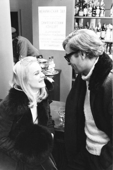 Françoise Dorléac et Michael Caine