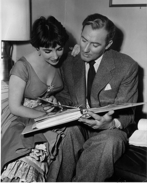 Elizabeth Taylor avec Michael Wilding