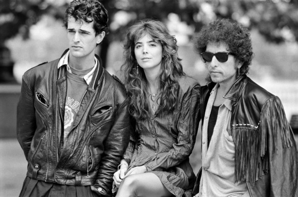 Rupert Everett, Fiona Flanagan et Bob Dylan, 1986