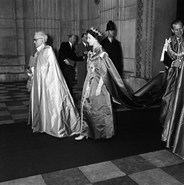 Members of the Royal Family attend a dedication of the Chapel of the Most Excellent Order of the