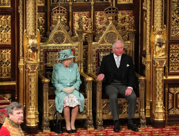 State Opening of Parliament, Palace of Westminster in London, 19 December 2019