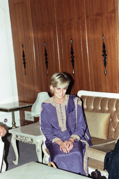 Princess Diana in Lahore, Pakistan. 23th May 1997.