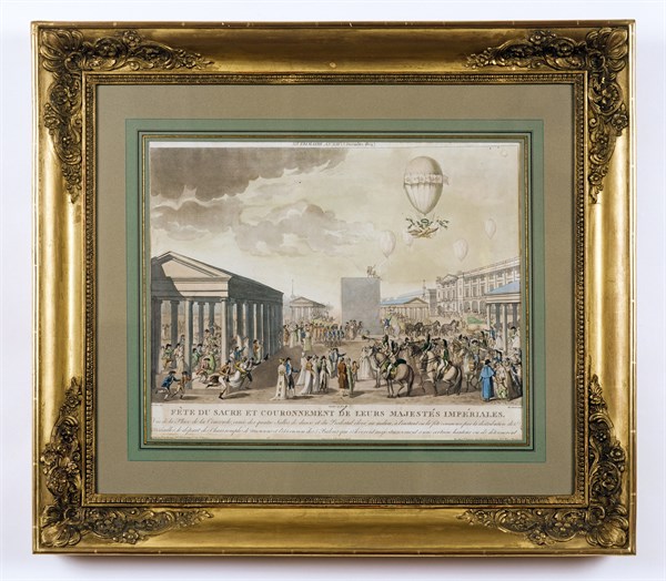 Celebration of Napoleon I coronation and crowning ceremony