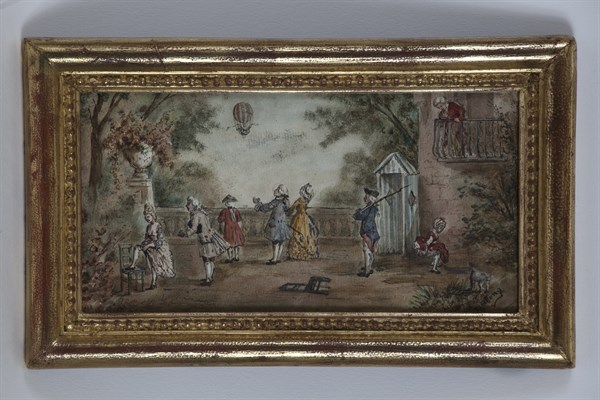 Deuxième vol humain en ballon le 1er décembre 1783