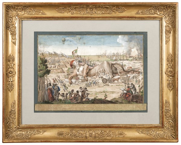 Bonaparte triomphant de l'horrible révolution de l'an VIII (1799)