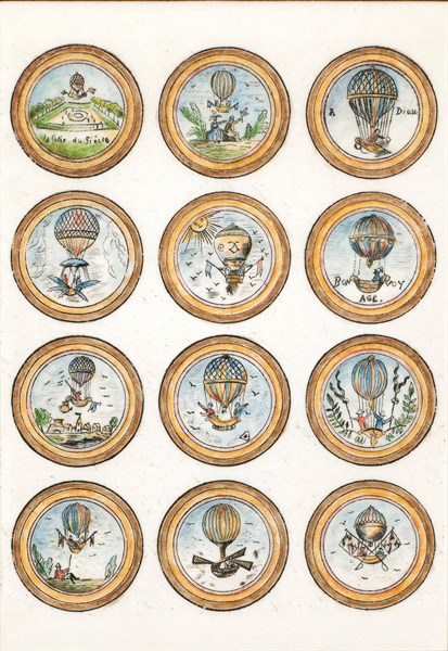 Douze miniatures pour bouton