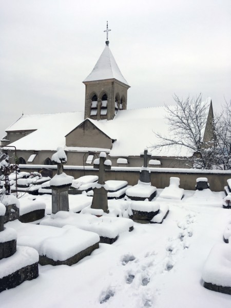 Cimetière du vieux village de Saint-Prix