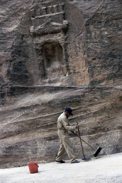 Le Tombeau des Obélisques à Petra en Jordanie