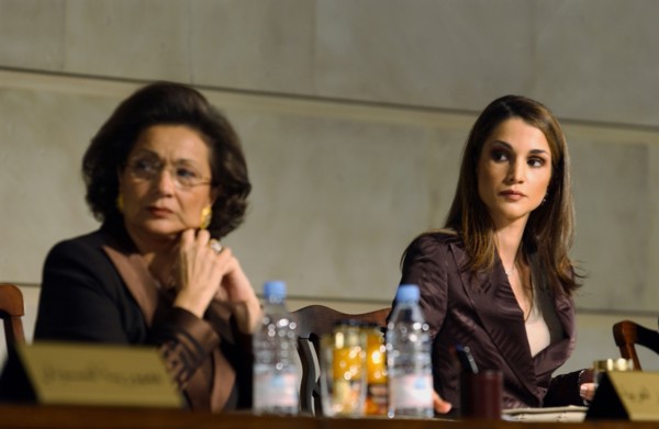 La Reine Rania de Jordanie, novembre 2002