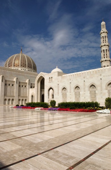 La Grande Mosquée du sultan Qabous, janvier 2003