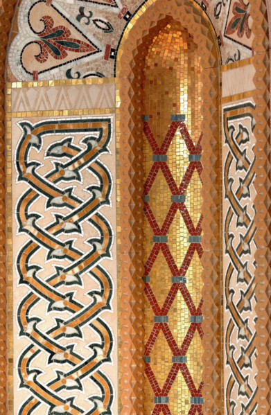 La Grande Mosquée du sultan Qabous, janvier 2003