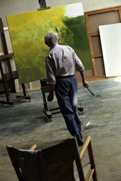 Portrait of Zao Wou Ki, September 2003