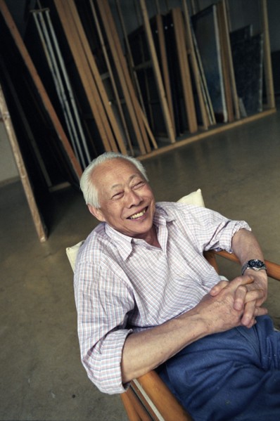 Portrait of Zao Wou Ki, September 2003