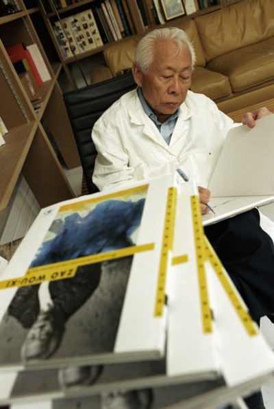 Portrait of Zao Wou Ki, September 2003