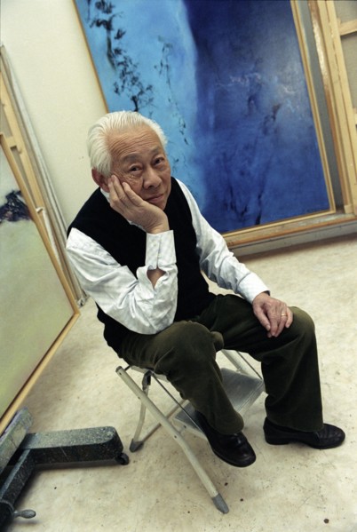Portrait of Zao Wou Ki, September 2003
