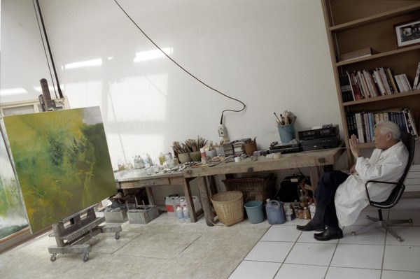 Portrait of Zao Wou Ki, September 2003