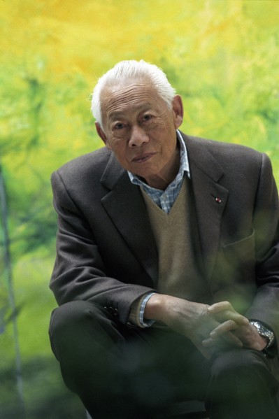 Portrait of Zao Wou Ki, September 2003