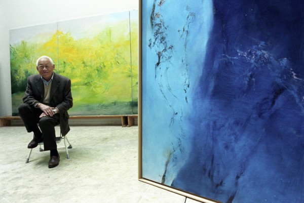 Portrait of Zao Wou Ki, September 2003