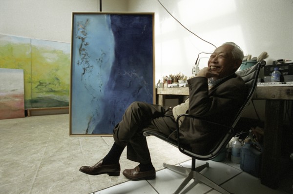Portrait of Zao Wou Ki, September 2003