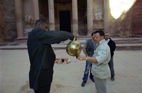 Le Roi Abdallah II de Jordanie, avril 2001