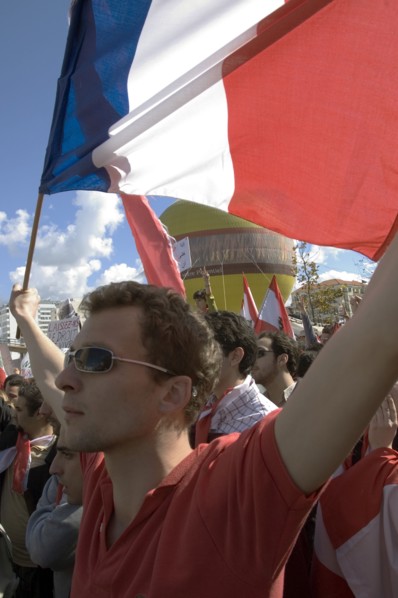 Rassemblements une semaine après l'assassinat de Rafiq Hariri, février 2005