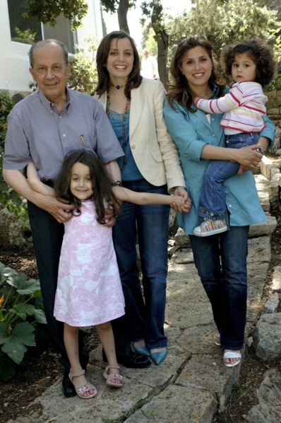 Former Army Commander, General Michel Aoun at Home in Lebanon