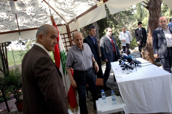 Former Army Commander, General Michel Aoun at Home in Lebanon