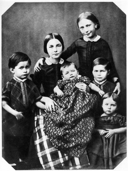Schumann Robert (1810-1856), his loved ones