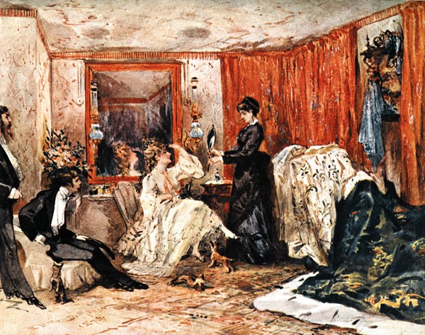 Offenbach Jacques, his family