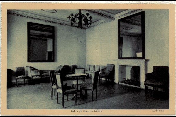 Maison de Napoléon 1er à Ajaccio. Salon de Madame Mère.
