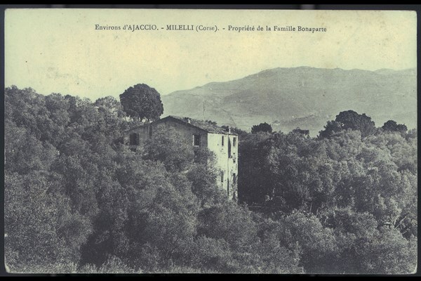 Milelli (environs d'Ajaccio). Propriété de la famille Bonaparte.