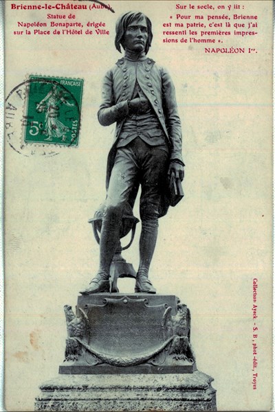 Statue of Napoleon Bonaparte, Brienne le Château