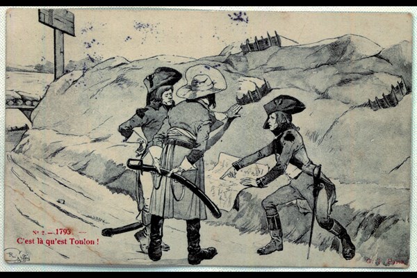 Bonaparte at the Siege of Toulon