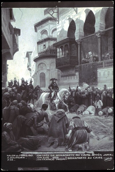 Entrée de Napoléon Bonaparte au Caire.