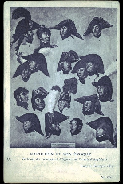Portrait of the Generals and the Officers of the Army of England.