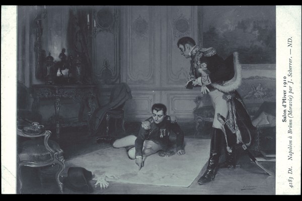 Napoleon Bonaparte in Brünn (Moravia).