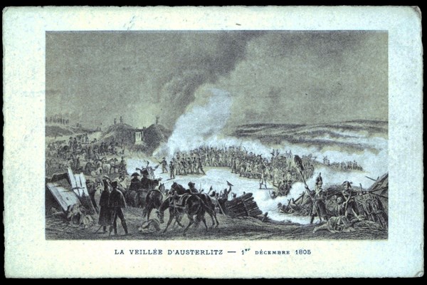 The night before the Battle of Austerlitz