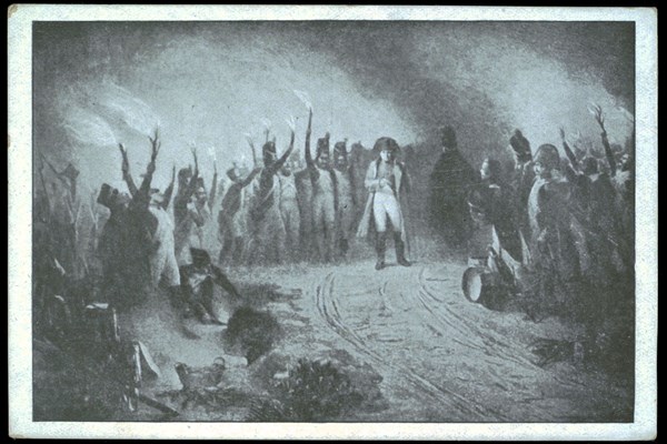 Napoléon 1er. 
Bataille d'Austerlitz.