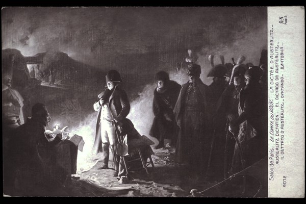 Napoleon Bonaparte: debriefing in Austerlitz.