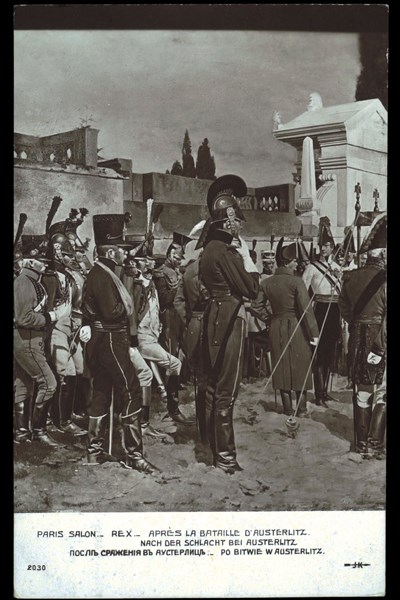 Après la bataille d'Austerlitz.