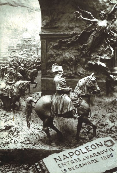 Napoléon 1er : entrée à Varsovie.