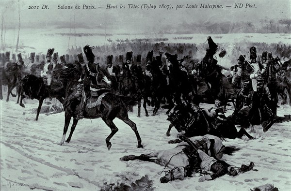 The Battle of Eylau.
8th February 1807