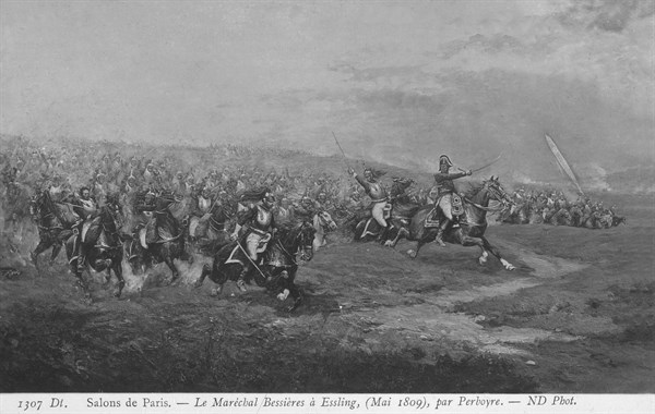 Marshall Bessières at the Battle of Essling.
22nd May 1809