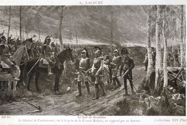 Campagne de Russie : le soir de Borodino.
7 septembre 1812