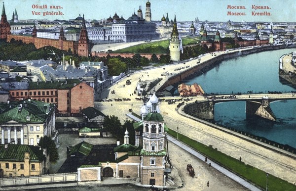 Campagne de Russie.
Vue générale de la ville de Moscou.
1812
