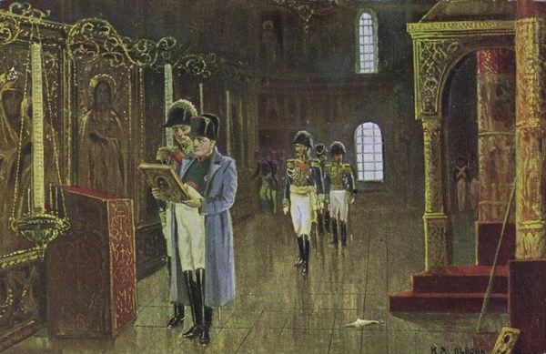 Napoleon I: Russian campaign 
Occupation of Moscow 
1812