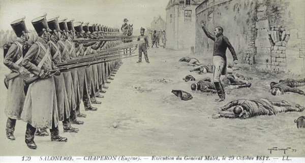 Russia Campaign: Execution of General Malet.
29th October 1812