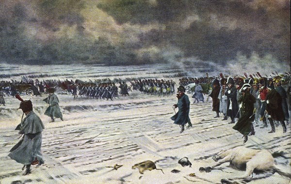 Russia Campaign: Withdrawal from Russia.
1812
